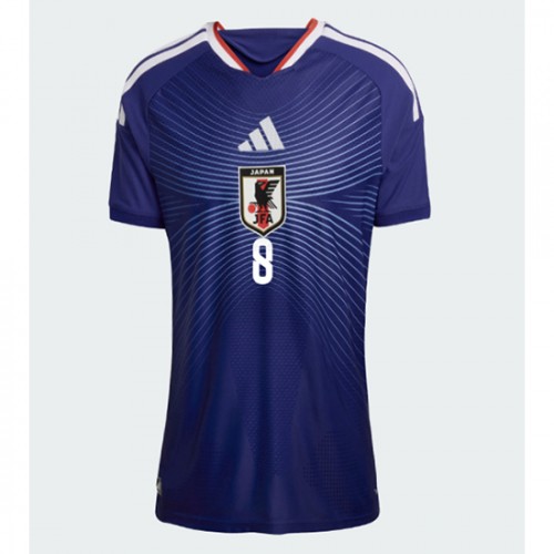 Japan Takefusa Kubo #8 Replika Hemmatröja Damer VM 2026 Kortärmad